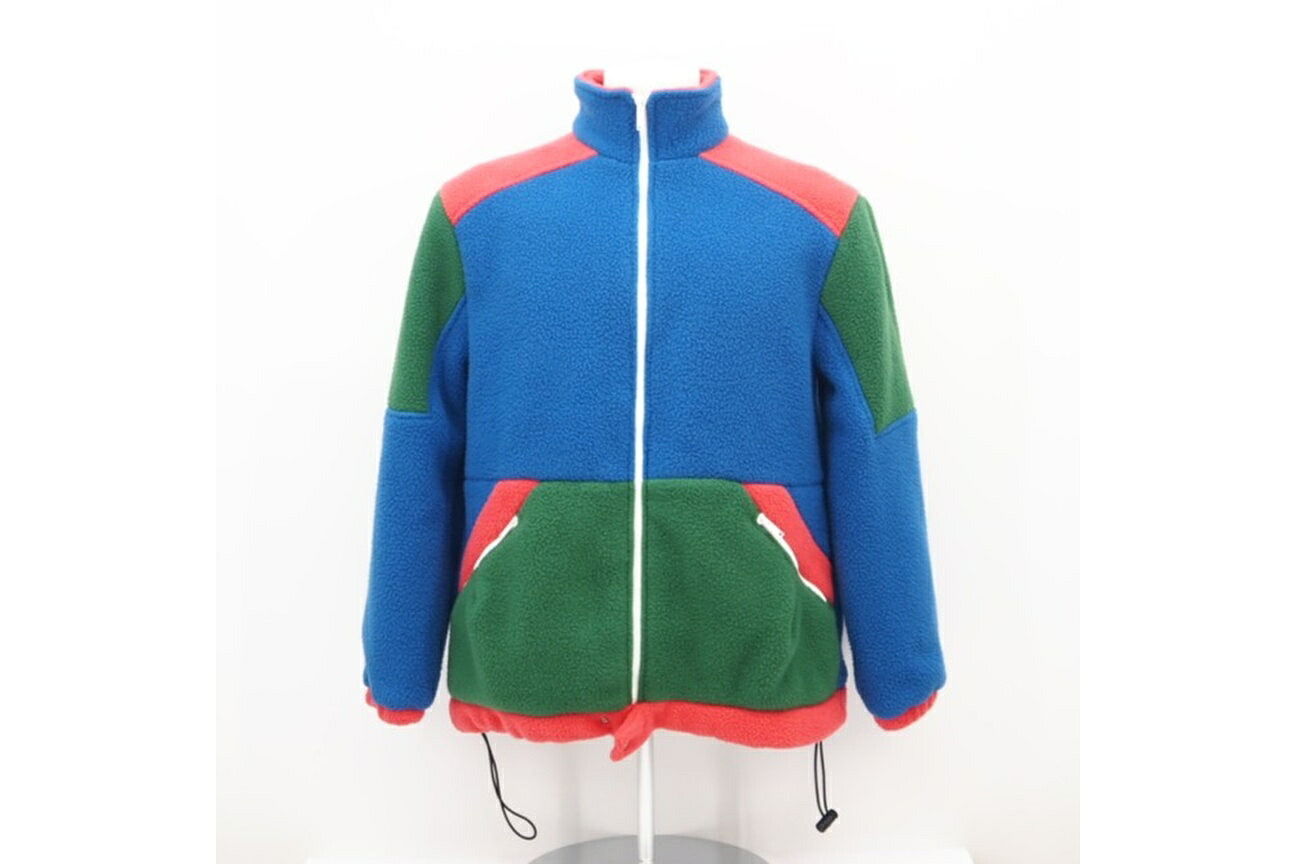 ★3日以内返品可★ 極美品 GUCCI グッチ グッチ×ノースフェイス フリースジャケット ポリエステル マルチカラー S S 673751 XJDUC その他アウター マルチカラー ポリエステル メンズ【中古】