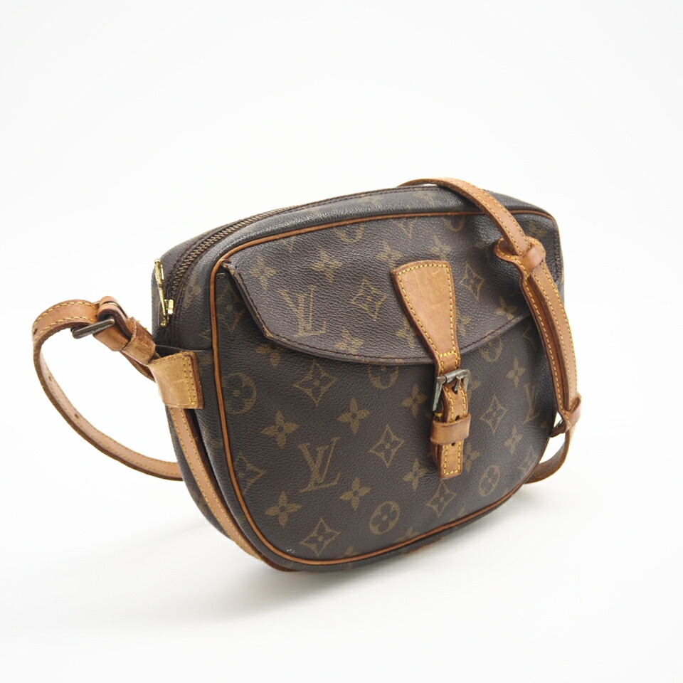 ★3日以内返品可★ LOUIS VUITTON ルイ・ヴィトン モノグラム ジュヌフィーユ25 M51226 ショルダーバッグ ブラウン コーティングキャンバス レディース【中古】｜リユースショップ BICLOCK