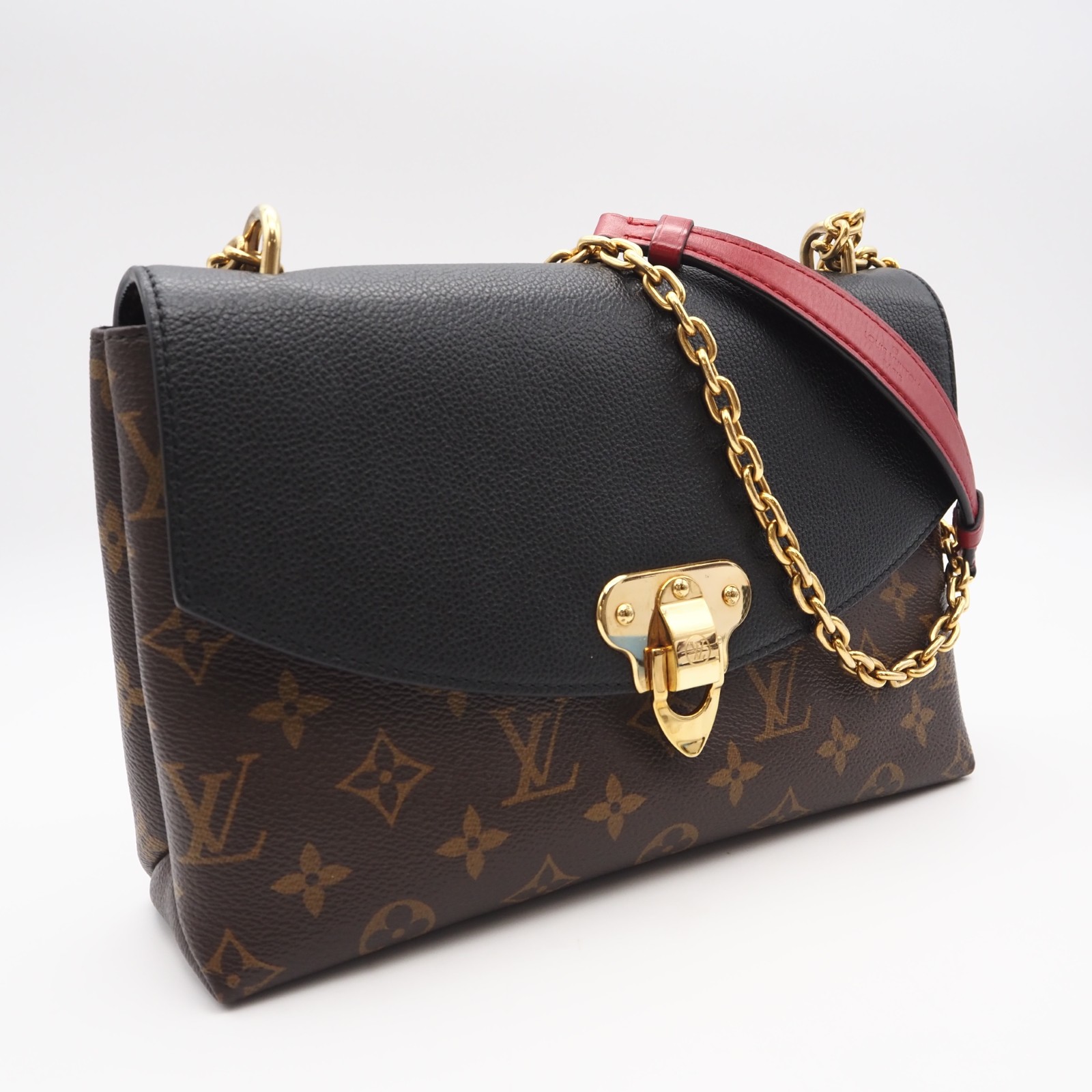★3日以内返品可★ 美品 LOUIS VUITTON ルイ・ヴィトン モノグラム サンプラシード M43714 ショルダーバッグ 赤銅色 ベージュ 黒いこと 上塗り帆布 なめし革 レディース【中古】