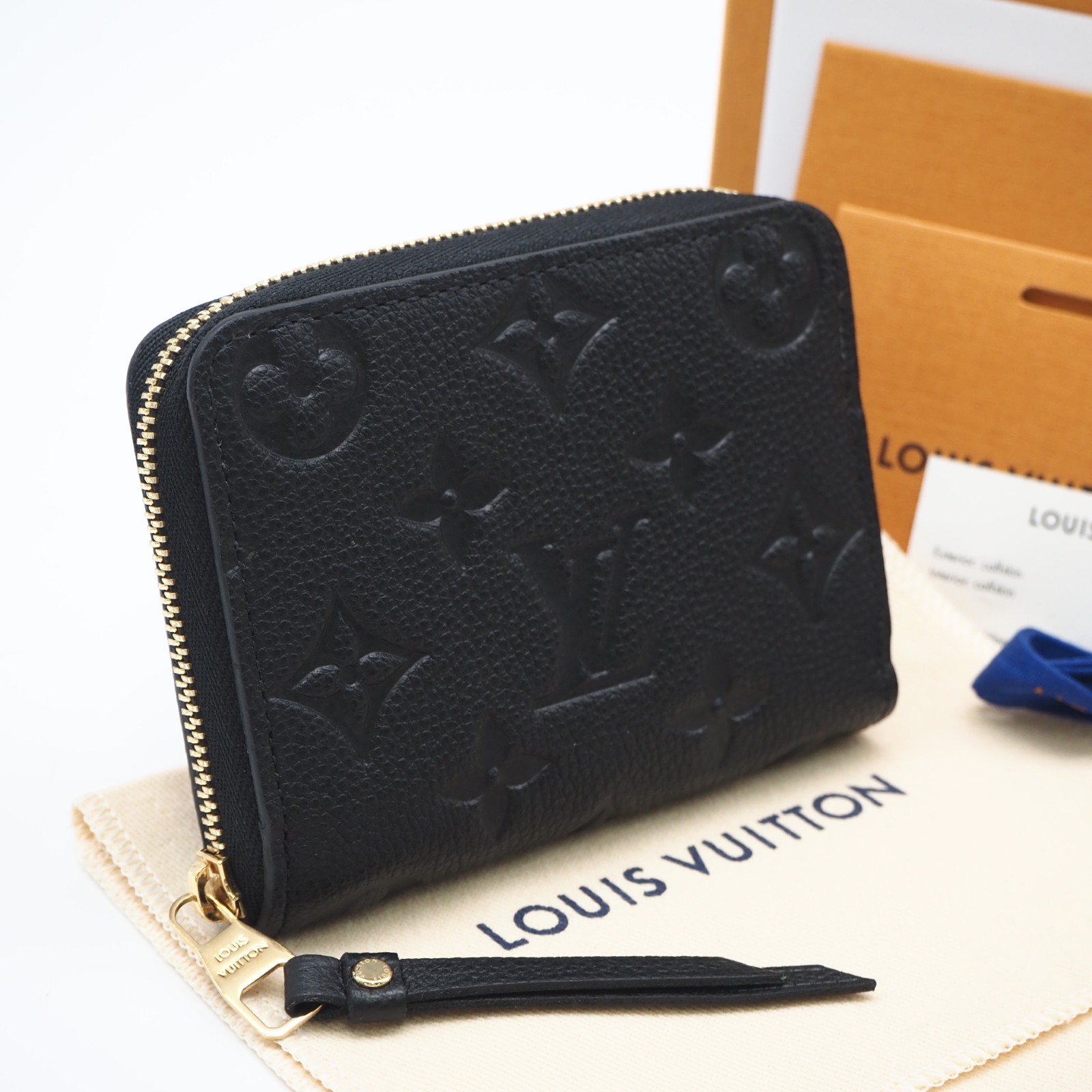★3日以内返品可★ 極美品 LOUIS VUITTON ルイ・ヴィトン モノグラム アン工業プラント ジッピーコインパース ノワール M60574 コインケース 黒いこと カーフレザー レディース【中古】