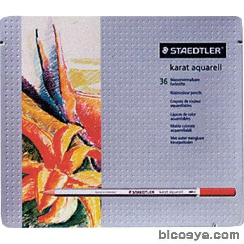 ステッドラー カラトアクェレル125水彩鉛筆 36色セット 送料無料[メール便不可]（絵具 色鉛筆・画用木炭）