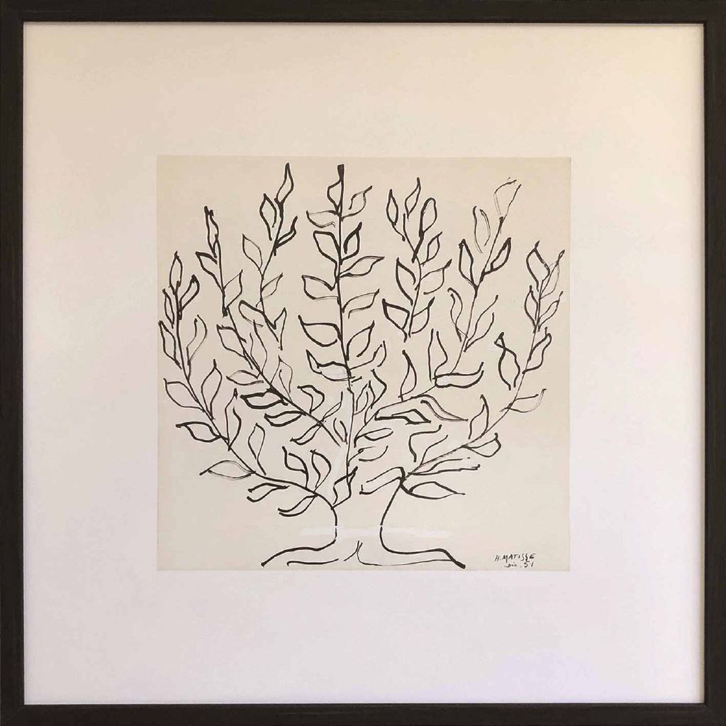 アートフレーム アンリ・マティス Henri Matisse Le platane ihm-61648 絵画 壁掛け おしゃれ 送料無料 あす楽