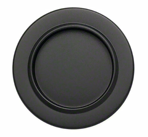 【50個入】 BIDOOR(ビドー) PS-72 ステン二重丸 穴無 コートブラック 大(49.5φ)｜ビドーパル店