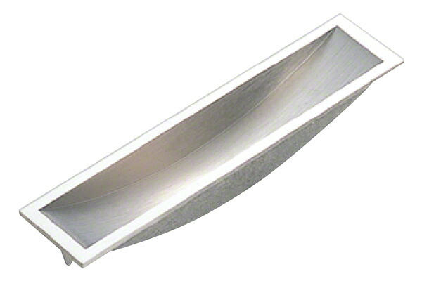 20個入 BEST(ベスト) No.350 フチナシ引手 サテンニッケル 105mm (コード350-105-1N)｜ビドーパル店