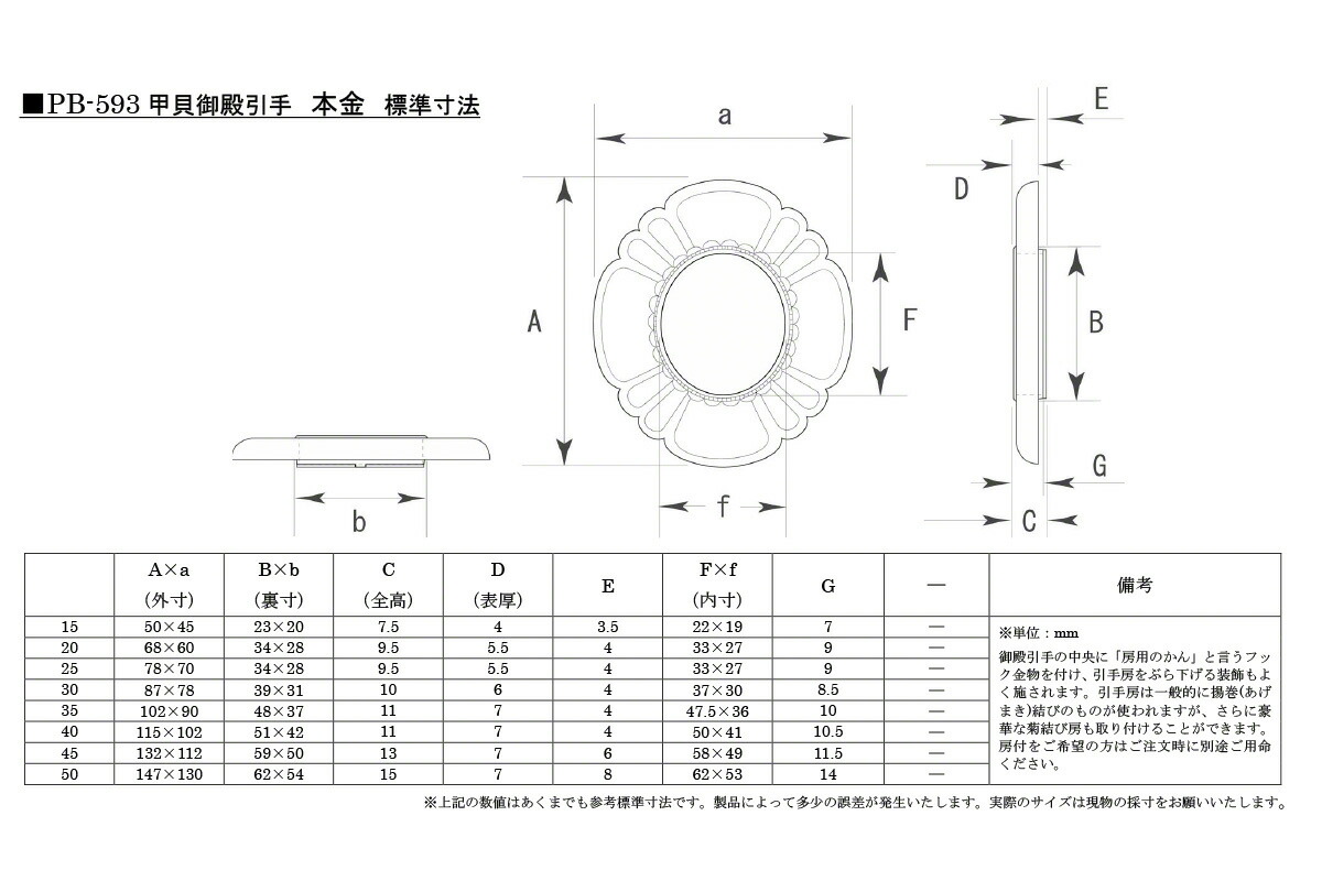 個入 建具金物 本金 Bidoor ビドー 引手 Pb 593 甲貝御殿引手 本金 50号 特売 ビドーパル店伝統的な襖用の御殿引手 横引き用 釘止め 個入 建具金物 本金 Bidoor ビドー 引手 Pb 593 甲貝御殿引手 本金 50号 特売 ビドーパル店伝統的な襖用の御殿引手 横引き用 釘止め