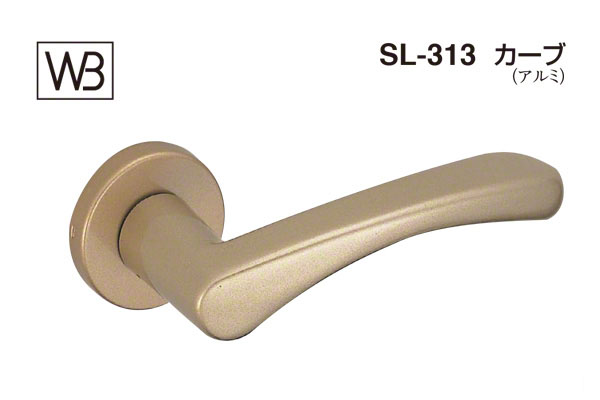 シロクマ レバー SL-325 ヒース 純金 TB空錠付 (SL-325-R-TB-純金)