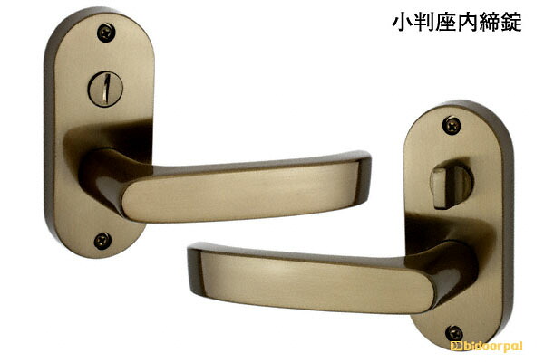 20書き割り入 三角江技研 GIKEN J生き肝 No.24 赤銅色 小判座内締錠 (BS50) JL-24-3K-Br-50