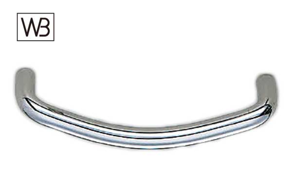 【20本入】 シロクマ ST-35 ステンR形丸棒ハンドル 鏡面磨 130mm(ピッチ120)|ビドーパル店