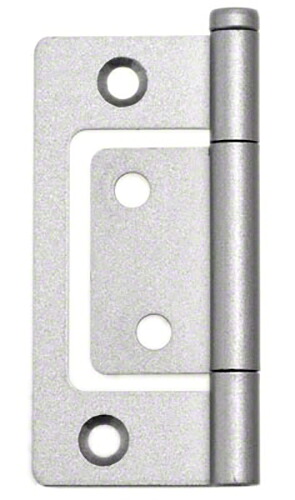30枚入 BIDOOR(ビドー) BF-160 厚口閃光電球丁番 しろがね色 (木螺旋釘付) 64粍