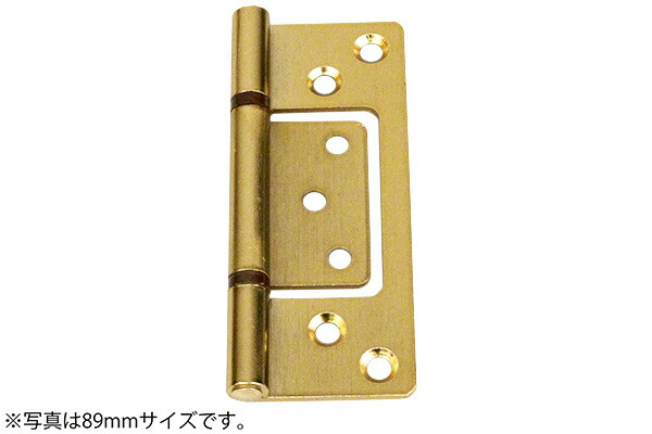 20枚入 ARCH(アーチ形) FH-04 鉄製 厚口閃光電球丁番(輪っか入) SG (木螺旋釘付) 100粍 (FH04-100 SG)