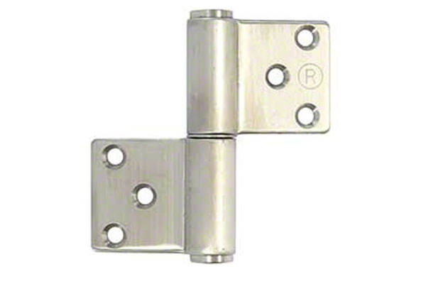 12枚入 Plus/check/Dial PLUS ステンレス鋼 KJ面付旗丁番(鉄芯) HL 3×76(右) (K-33-76 R HL)