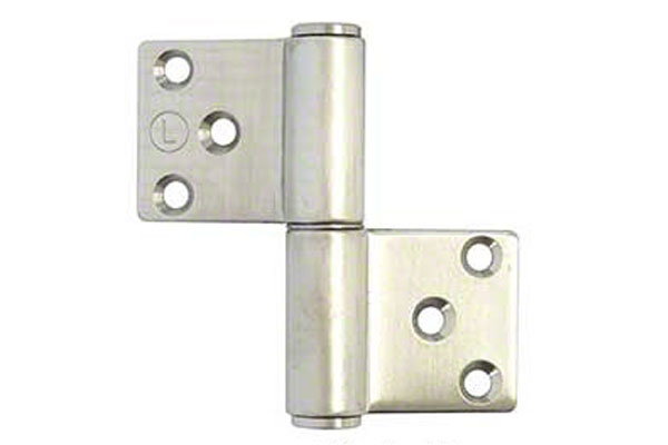 12枚入 Plus/check/Dial PLUS ステンレス KJ面付旗丁番(鉄芯) HL 3×76(左) (K-33-76 L HL)