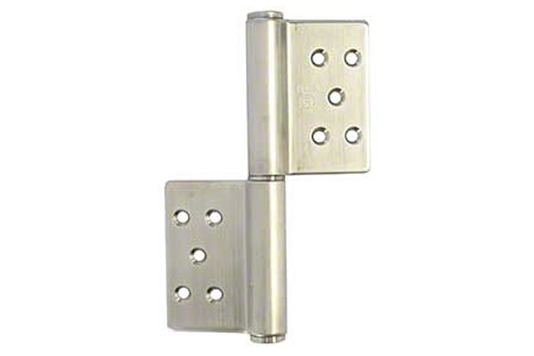 6枚入 Plus/check/Dial PLUS ステンレス鋼 KJ面付旗丁番(ST芯) HL 3×153(右) (K-33A-153 R HL)