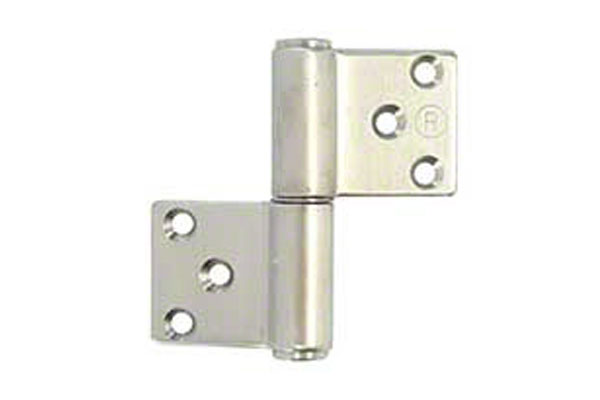 12枚入 Plus/check/Dial PLUS ステンレス鋼 KJ面付旗丁番(ST芯) HL 3×76(右) (K-33A-76 R HL)