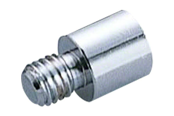 スリーナイン島野 真鍮 ダボ棚受 バフクローム 12mm 8号・12×20mm・男 (200個入) (c15730)