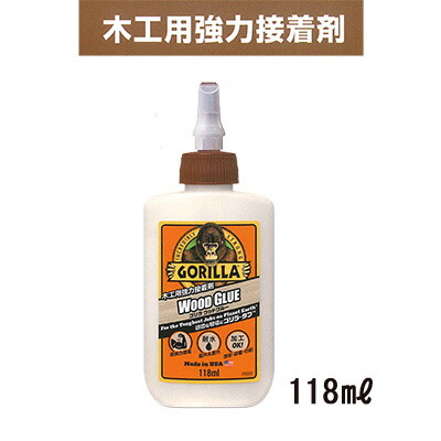 楽天市場】GORILLA No.1774 ゴリラウッドグルー 532ml 1箱 20本