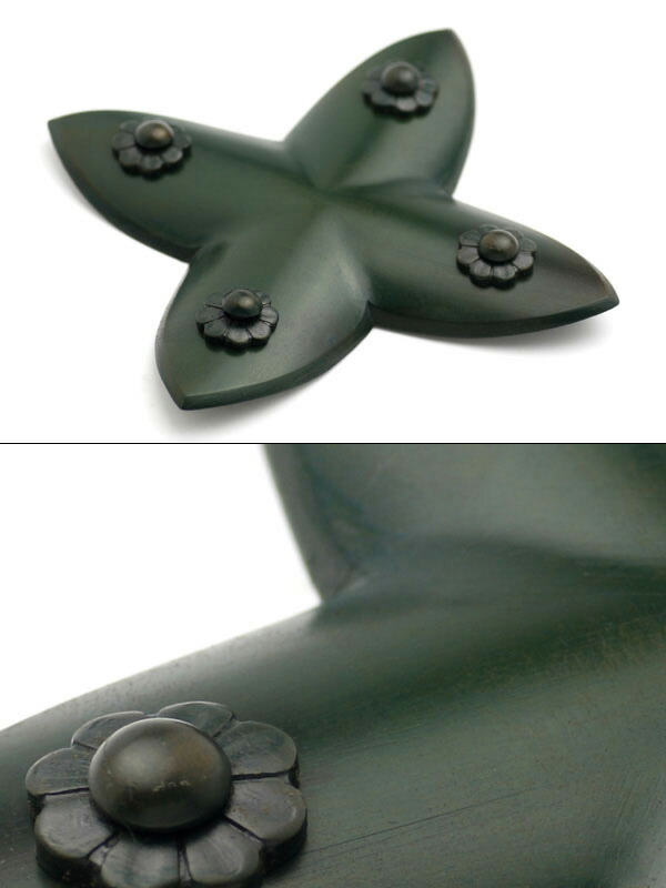 EC-83笹金物十字形青銅55号1個入【受注生産につき納期別途連絡】