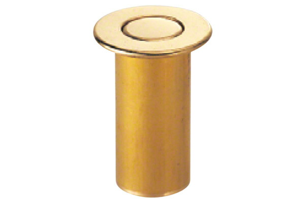 40個入 BEST(ベスト) No.443 カバー付坪受(No.460専用) 黄銅磨き ‐ (コード443-2)