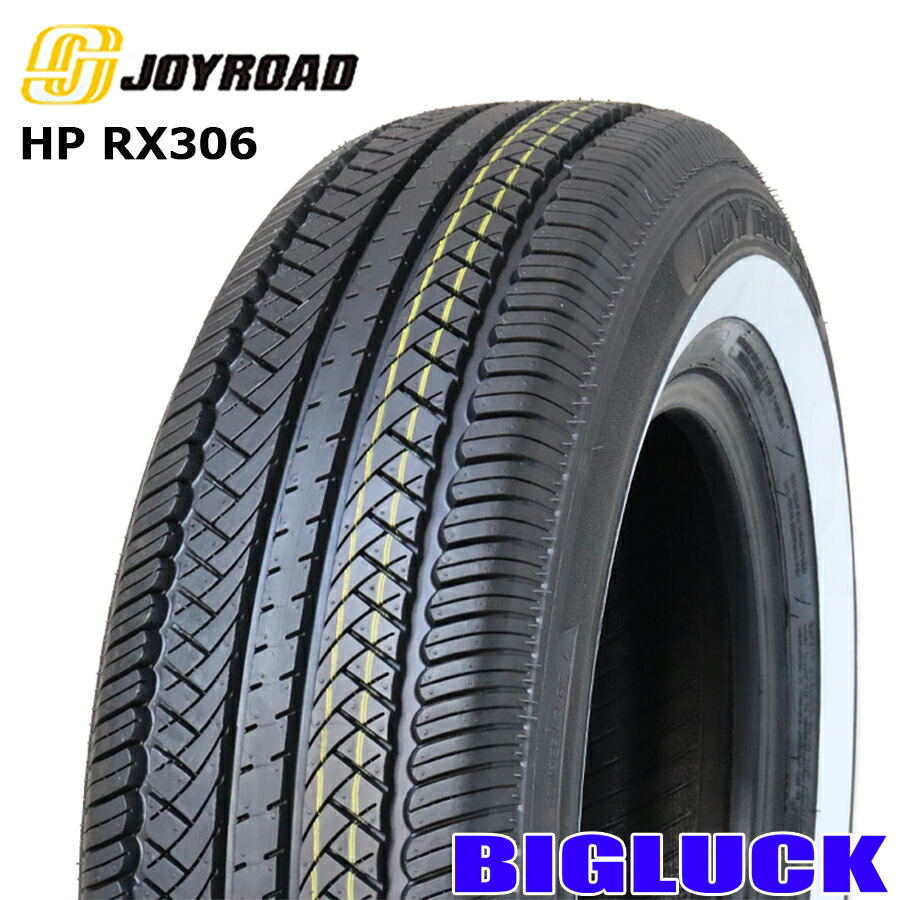 185/75R14 89T WW JOYROAD HP RX306 25年製 ホワイトリボン 新品 サマータイヤ 1本価格