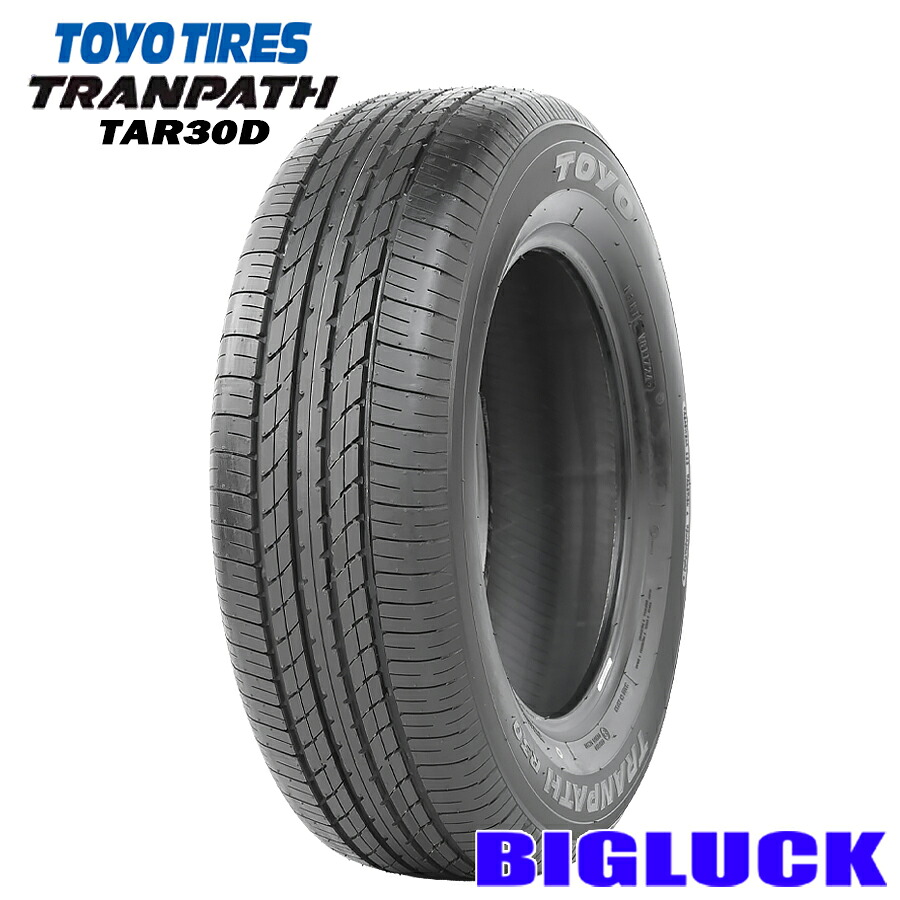 【タイヤ交換可能】215/65R16 98H TOYO TIRES TRANPATH TAR30D トーヨー タイヤ トランパス 24年製 日本製 新品 サマータイヤ 1本価格｜ビックラック