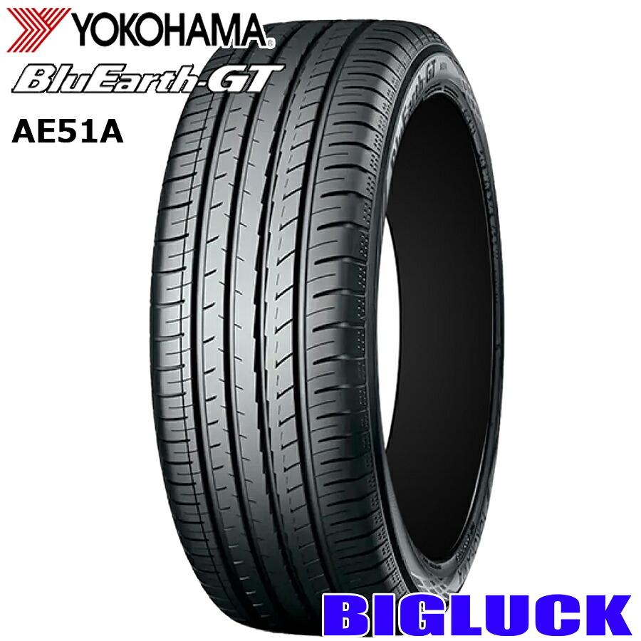 【タイヤ交換可能】235/45R18 94W YOKOHAMA BLUEARTH-GT AE51A ヨコハマ ブルーアース 26年製 新品 サマータイヤ 2本セット|ビックラック