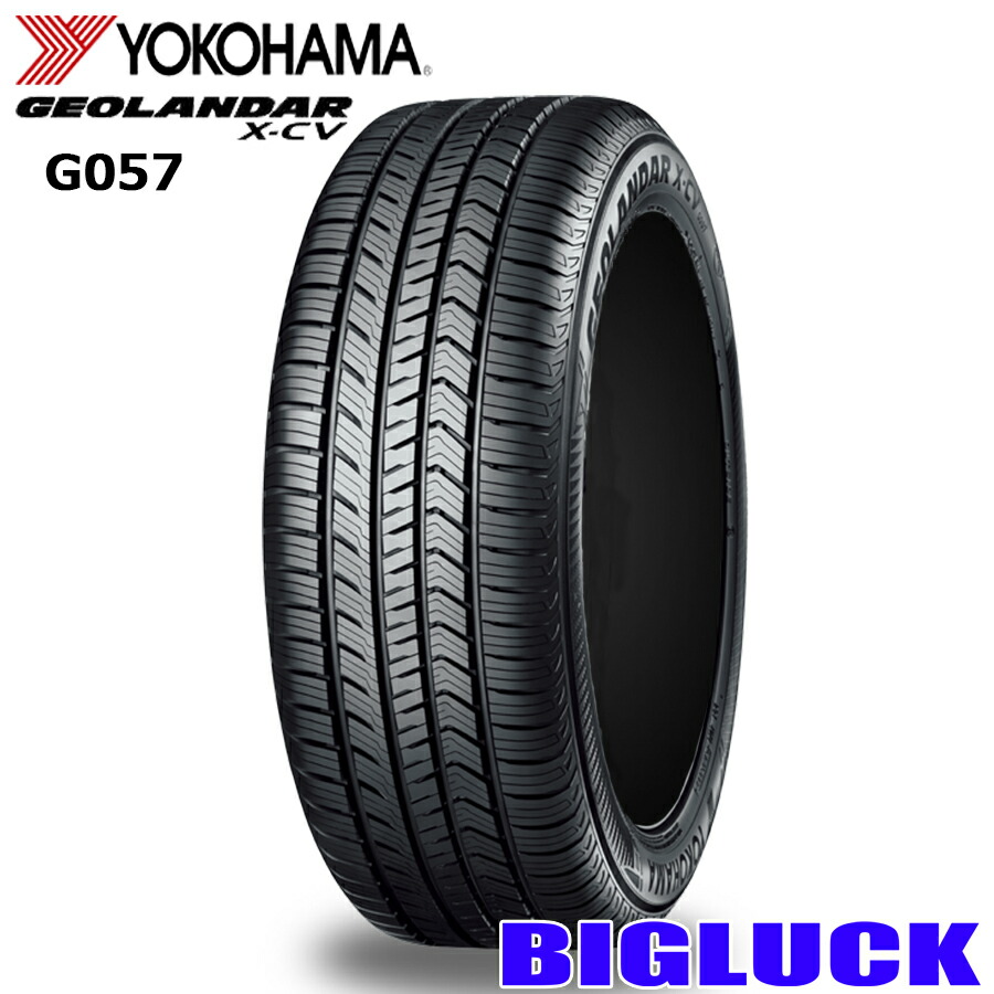 【タイヤ交換可能】245/50R19 105W XL YOKOHAMA GEOLANDAR X-CV G057 ヨコハマ ジオランダー 23年製 新品 サマータイヤ 1本価格|ビックラック