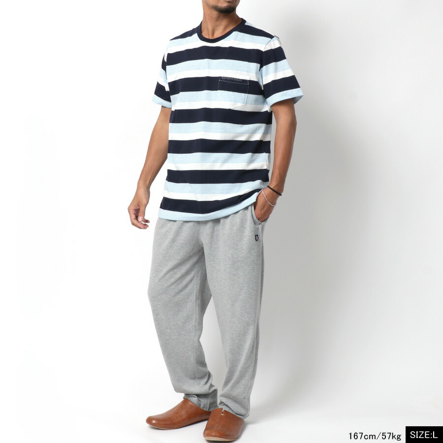全品送料無料 Mcgregor マックレガー パジャマ メンズ 上下 夏 ボーダー 半袖 ナイトウェア Mru 上下セット セットアップ ロングパンツ ルームウェア 部屋着 おしゃれ オシャレ 大人 ファッション メンズファッション M L Ll Educaps Com Br