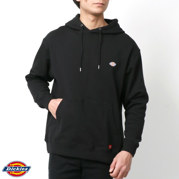 ホットセール パーカー メンズ ブランド Dickies ディッキーズ 裏毛 ワンポイント 刺繍 無地 ワッペン Mru プルオーバー プルパーカー ストリート アメカジ カジュアル おしゃれ オシャレ 大人 全6色 白 黒 M L Xl 春 秋 冬 Cmdb Md