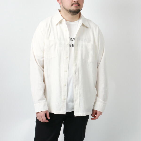 シャツ メンズ 長袖 大きいサイズ 無地 Tシャツ セット レギュラーシャツ 半袖 ティーシャツ アンサンブル きれいめ カジュアル シンプル おしゃれ オシャレ 大人 ゆったり シルエット 大きい 大きめ 白 Ll Xl 2l 3l 4l 5l 春 秋 冬 予約販売品