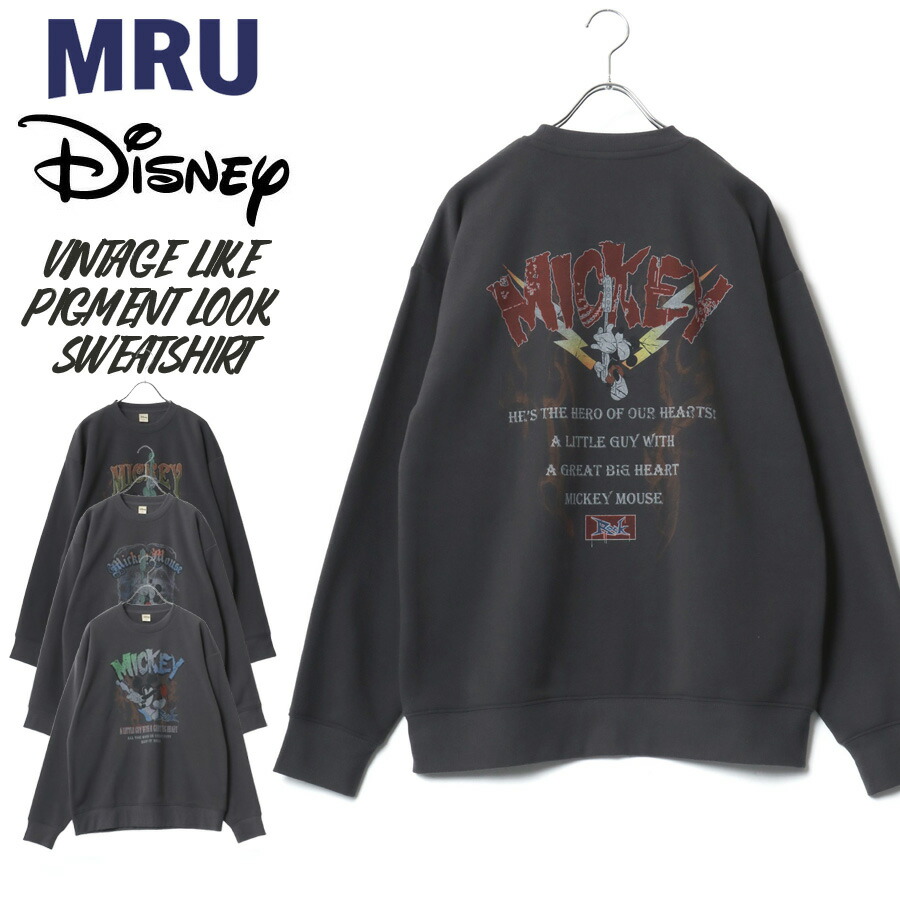 楽天市場】Disney ディズニー スウェット トレーナー メンズ