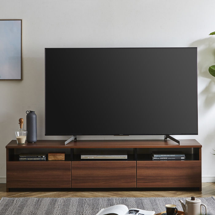 送料無料　国産　180テレビ台　完成品　3色対応　リビング収納　テレビ台　150センチ　安い　人気　シンプル　日本製　大川市　引出し3杯 22,578円