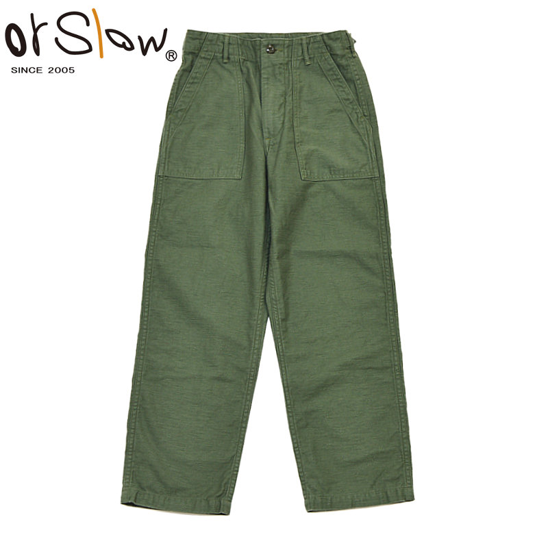 オアスロウ orSlow/ファティーグパンツ/ショートレングス US アーミー ファティーグパンツ/00-5002Z-16/レディース【正規取扱】