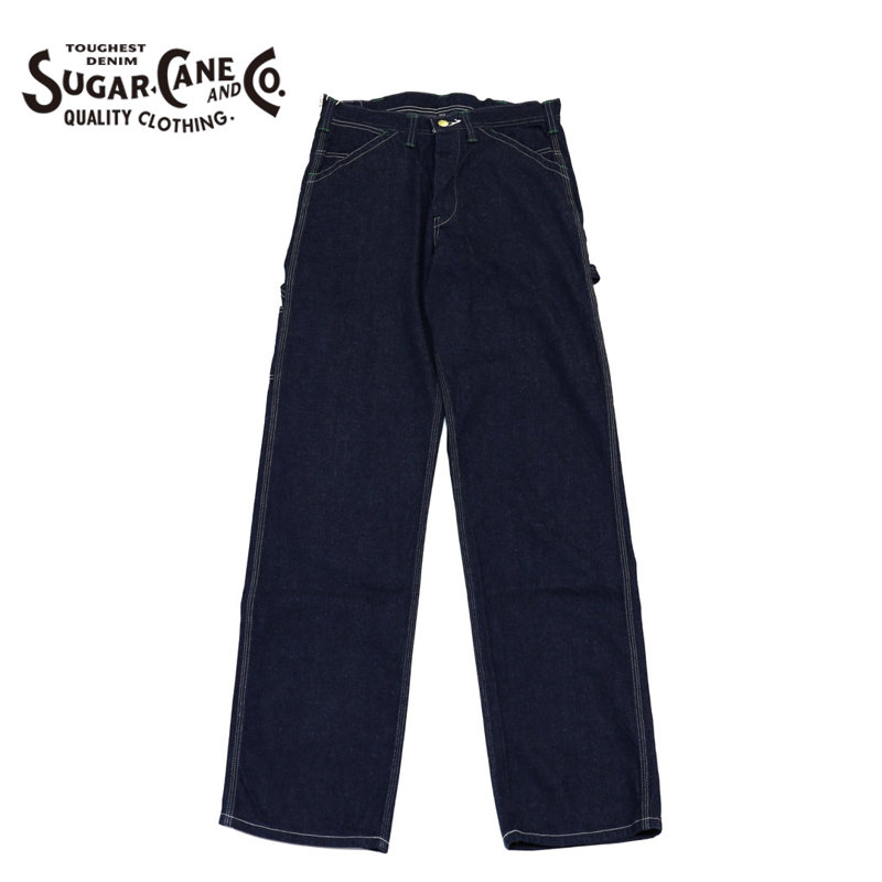 sugarcane シュガーケーン 　デニムワークパンツ　ペインター 42495 sugarcane シュガーケーン デニムワークパンツ ペインターパンツ
