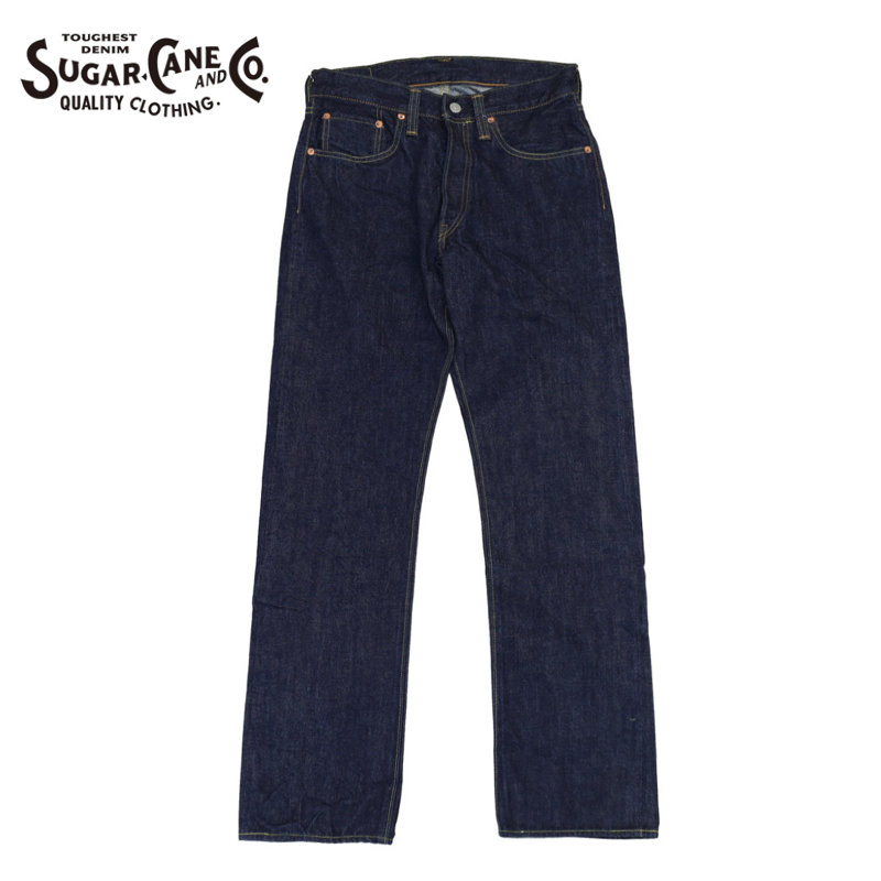 SUGAR CANE シュガーケーン ジーンズ デニム LOT 2014 濃紺 Sugarcane 2014 Slim Tapered - One Wash 12 oz. Japanese