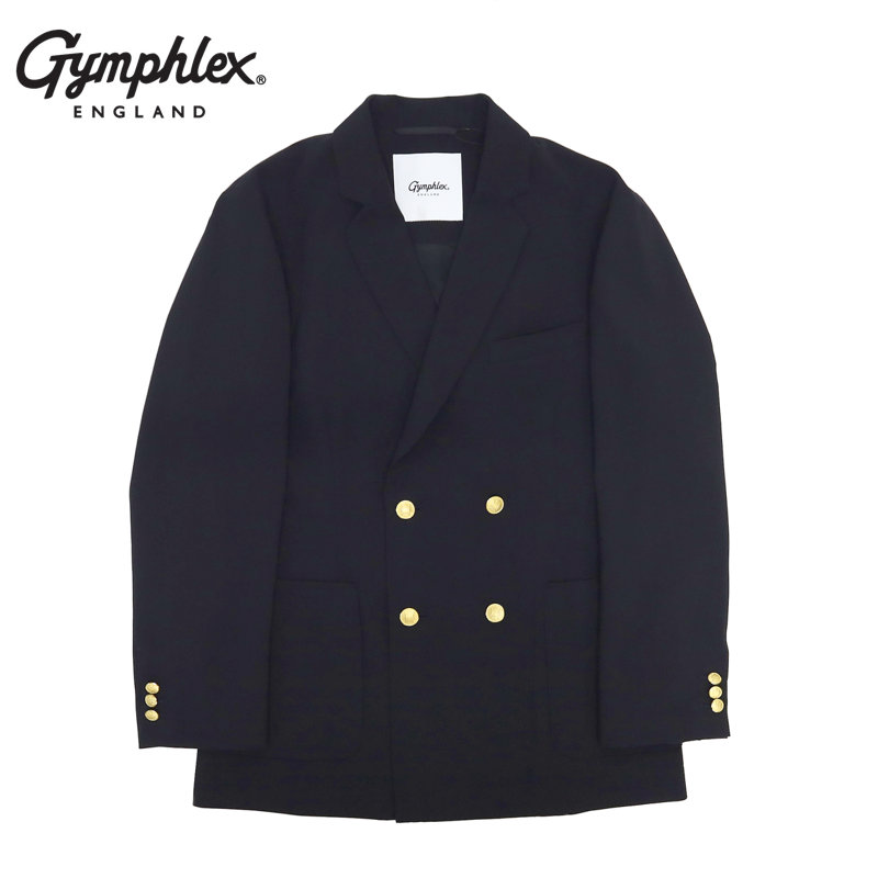 Gymphlex ジムフレックス ダブル 紺ブレ SALE 30%OFF】Gymphlex ジムフレックス メンズ ダブルブレスト
