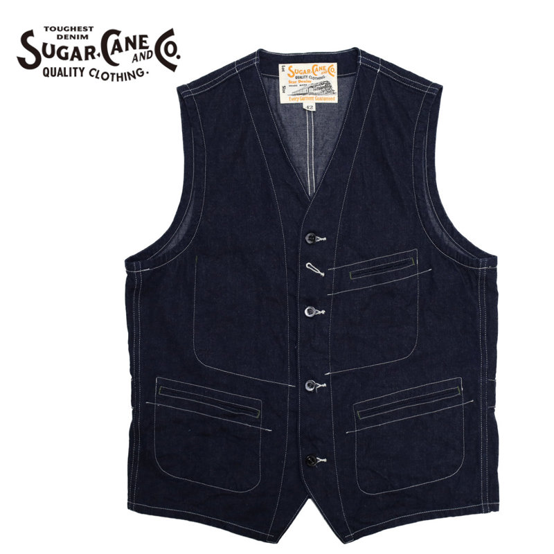 シュガーケーン 他 ベスト SUGAR CANE / シュガーケーン】PIGMENT DYED 9W CORDUROY