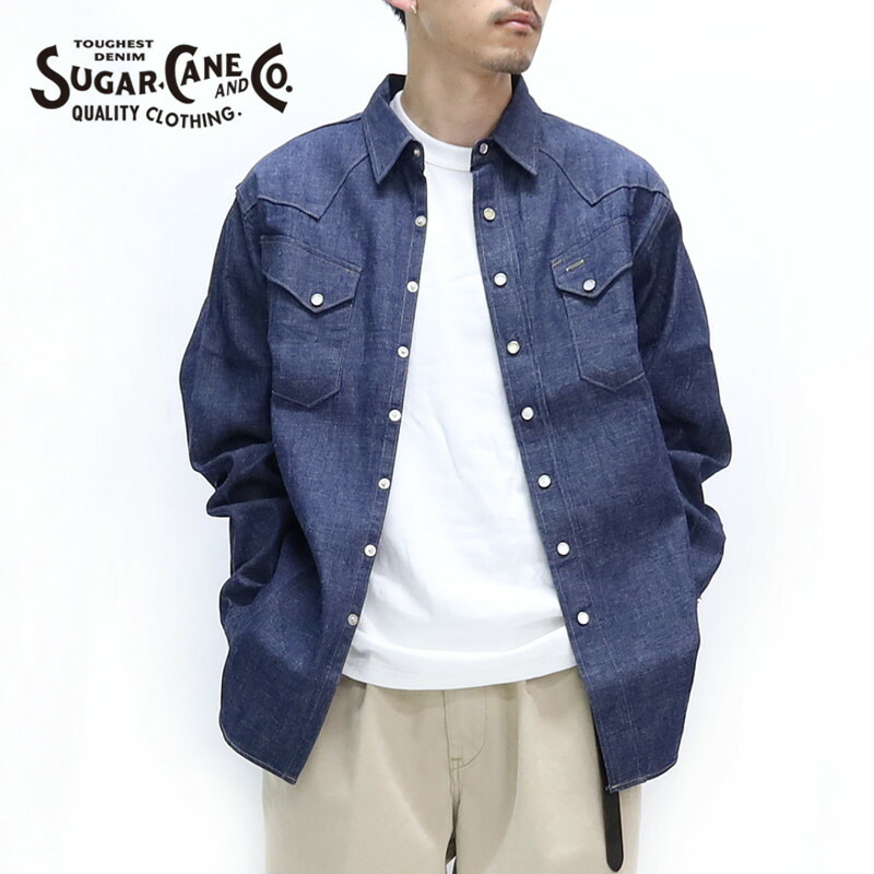 SUGAR CANE　シュガーケーン　ウエスタンシャツ　メンズ sc28755-sugar-k25.jpg