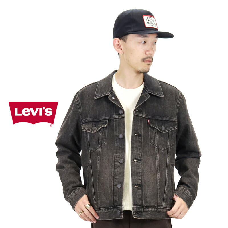 【期間限定ポイント】 リーバイス LEVI'S/デニムジャケット/Gジャン/TYPE3トラッカージャケット ブラックユーズド/72334-0584/メンズ【正規取扱】