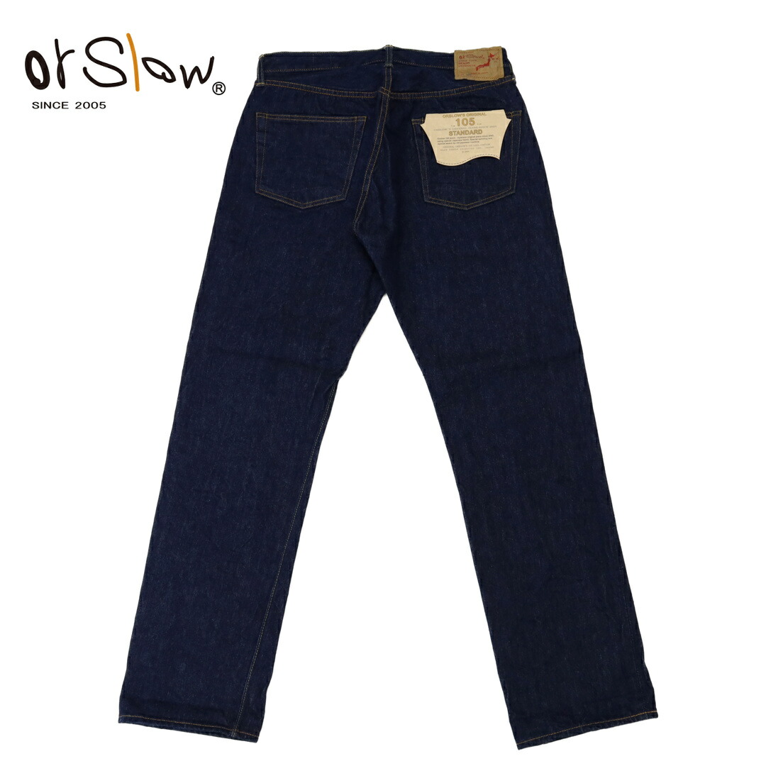 楽天市場】orslow / 105 MEN'S ORIGINAL STANDARD 5POCKET / 13.7oz
