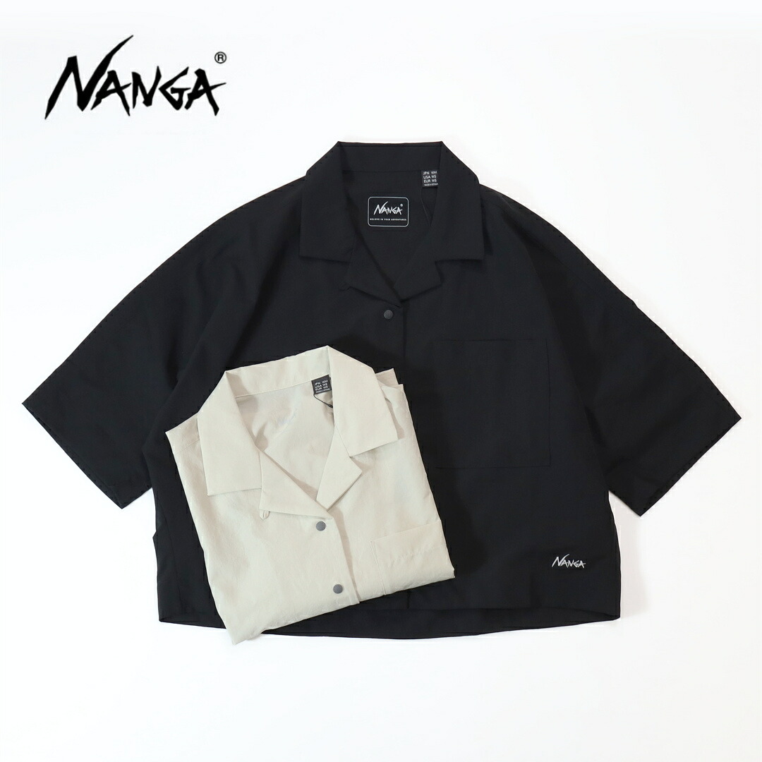 ナンガ NANGA/シャツ/ドットエア コンフィー ショートスリーブ シャツ/N2611-1J022B/レディース【正規取扱】｜BIG AMERICAN SHOP