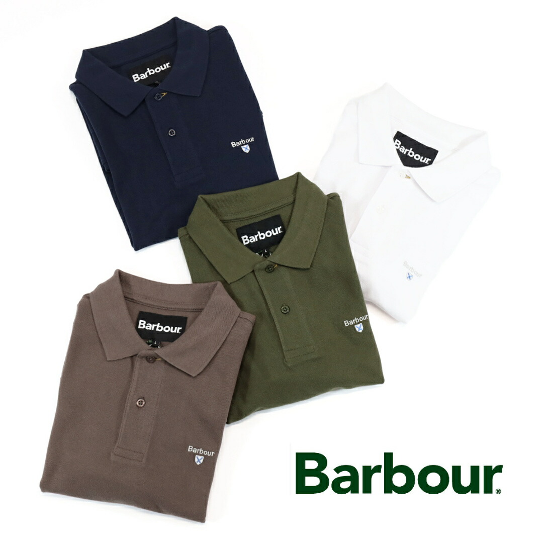 バブアー Barbour/ポロシャツ/Barbour ロゴ スポーツ ポロシャツ/261MML1545/メンズ【正規取扱】|BIG AMERICAN SHOP