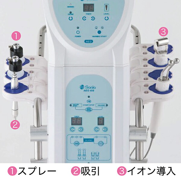 NEO-408 ソニアネオ4機能複合美顔機- エステ化粧品の卸・通販仕入れは