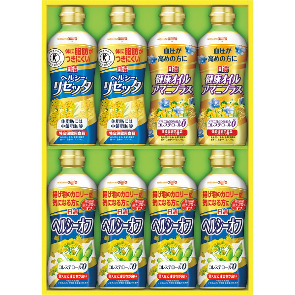 内祝い お返し 調味料 ギフト 送料無料 日清 ヘルシーオイルバラエティギフト 贈答品 進物用 ギフト 出産内祝い 結婚内祝い 結婚祝い 快気祝い 粗供養 法要 香典返し お供え 満中陰志 敬老の日 ギフト