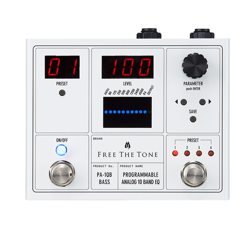 楽天市場】Free The Tone / PROGRAMMABLE ANALOG 10 BAND EQ / PA-1QG