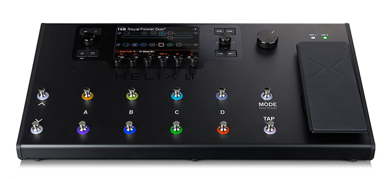 LINE6 HELIX LT 専用ケース付き LINE6 HELIX LT + BACKPACK マルチエフェクター 純正キャリング