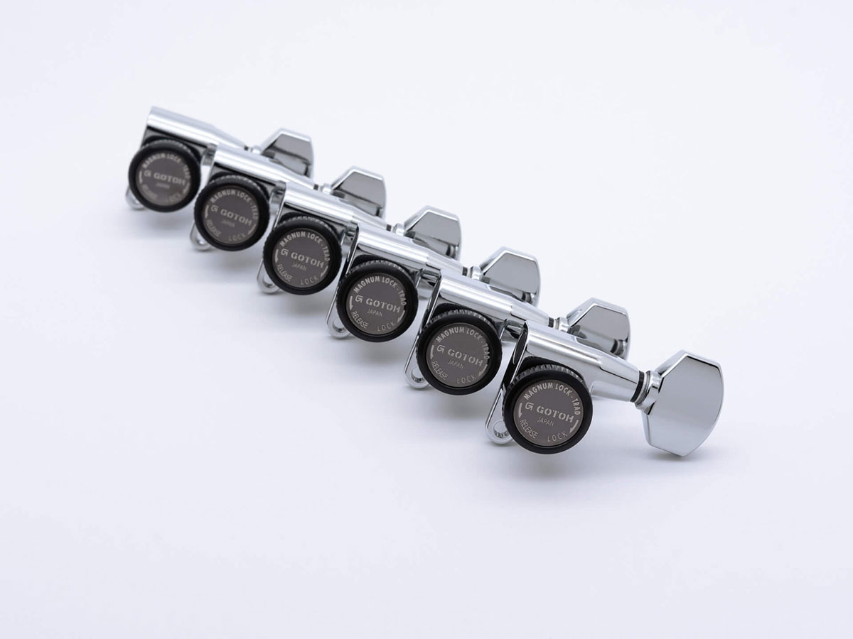 【ESP Parts】Gotoh SG360-07-L MG-TB SHORT&LONG SET Chrome［パーツ/ペグ/MAGNUM LOCK TRAD/マグナムロックトラッド/片連用/L側/クローム]【受注生産 3～4ヶ月】【お買い物マラソン！ポイント5倍！～7/26（日）01:59まで】｜BIGBOSS