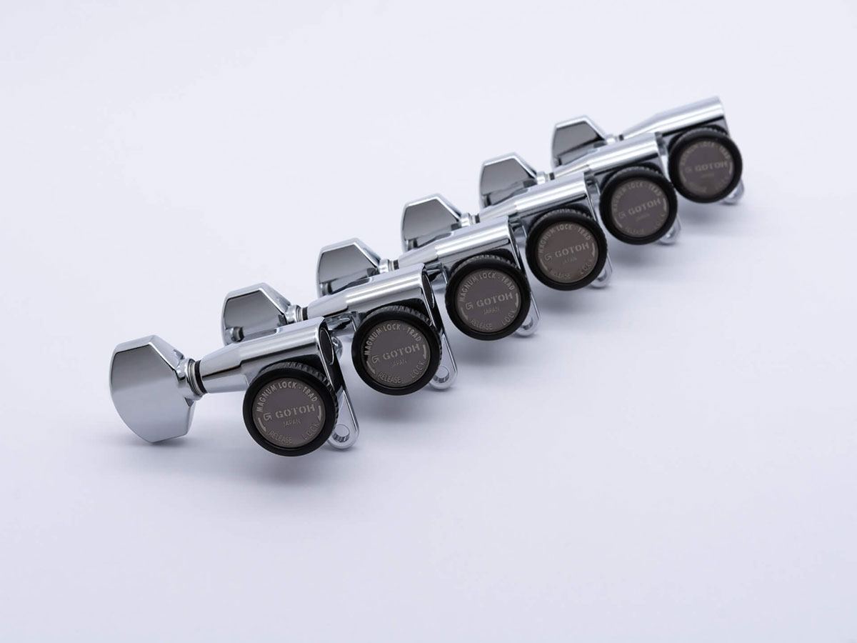 【ESP Parts】Gotoh SG360-07-R MG-TB SHORT&LONG SET Chrome［パーツ/ペグ/MAGNUM LOCK TRAD/マグナムロックトラッド/片連用/R側/クローム]【受注生産 3～4ヶ月】【お買い物マラソン！ポイント5倍！～7/26（日）01:59まで】｜BIGBOSS