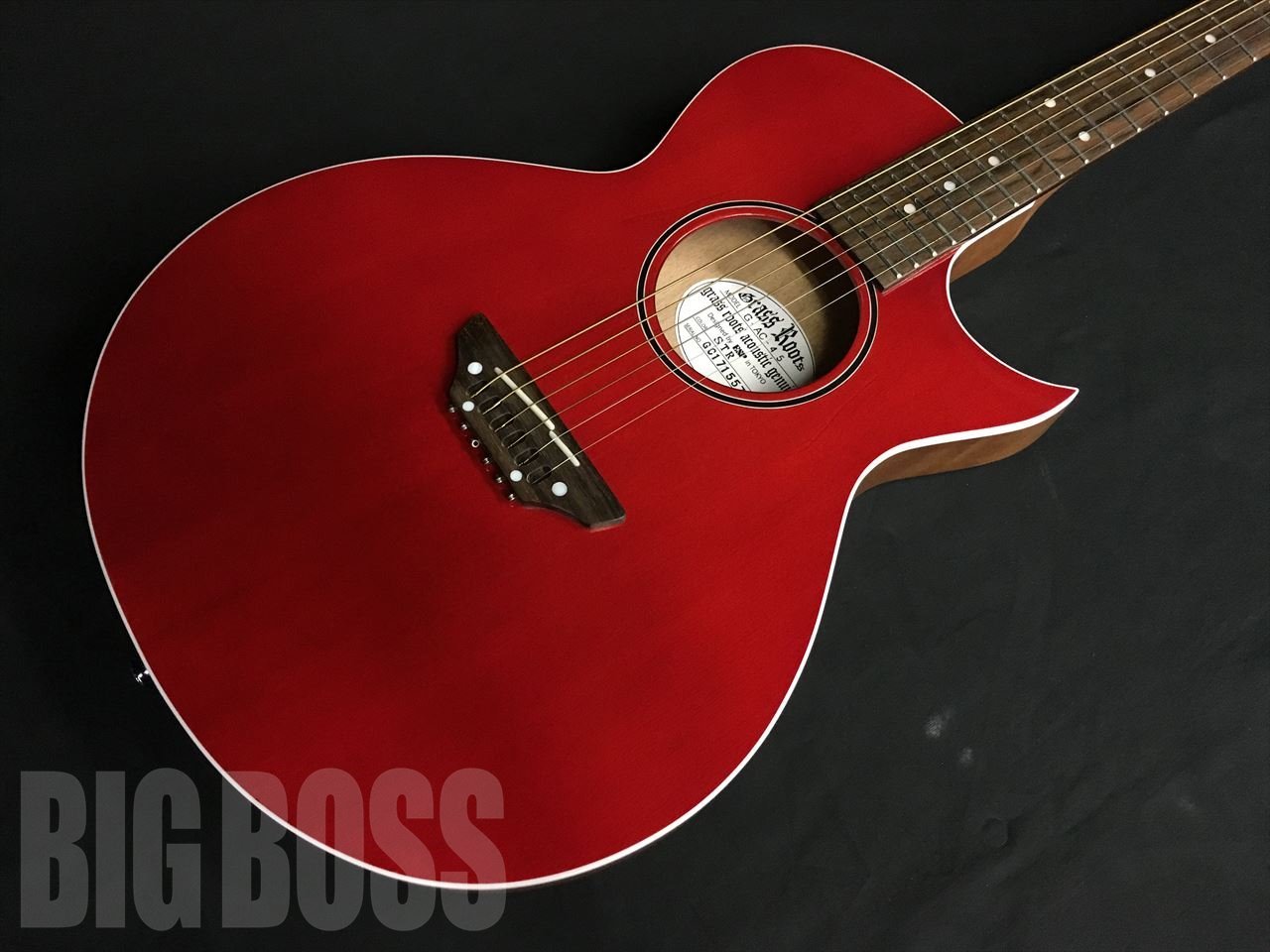 即納可能 Grassroots Red楽器 音響機器 アコースティックギター ギター ベース See G Ac 45 Red Bigboss ギター Thru 即納可能 Grassroots Red楽器 音響機器 アコースティックギター ギター ベース See G Ac 45 Red Bigboss ギター Thru