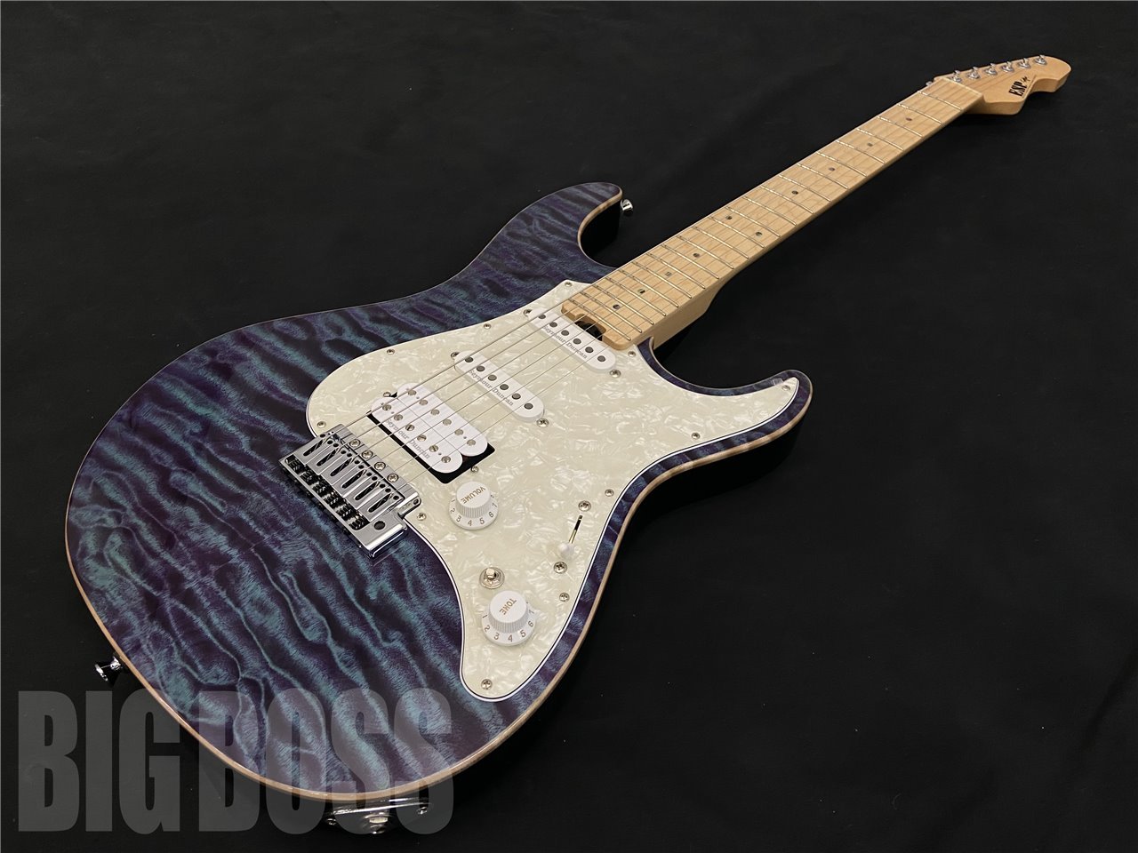 メンテナンス無料 Bigboss In Snapper Ctm Qm 誠実の エレキギター Purple Seymour Japan Esp Indigo ポイント5倍 ポイント5倍 即納可能 ギター ベース Duncan ダンカンピックアップ エレキギター 国産 Made