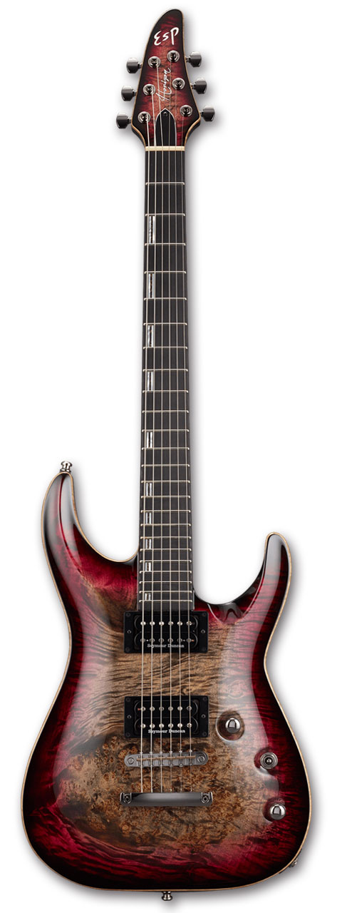 ESP HORIZON-CTM NT/BM Burled Maple / Reptile Red Burst [イーエスピー][ホライゾン][レプタイル][エレキギター][国産,MADE IN JAPAN] [メンテナンス無料] 【受注生産】【お買い物マラソン！ポイント5倍！～7/26（日）01:59まで】｜BIGBOSS